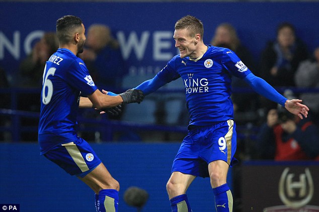 Jamie Vardy - Riyad Mahrez