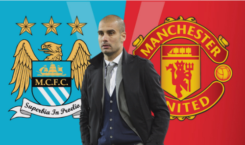 Pep có thể chuyển đến Man City hoặc Man Utd. 