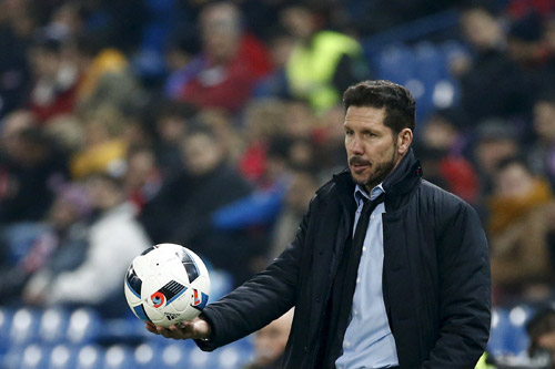 Diego Simeone là một trong những huấn luyện viên hàng đầu thế giới. Ảnh: Reuters