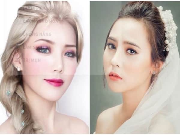 Các kiểu trang điểm cô dâu đẹp
