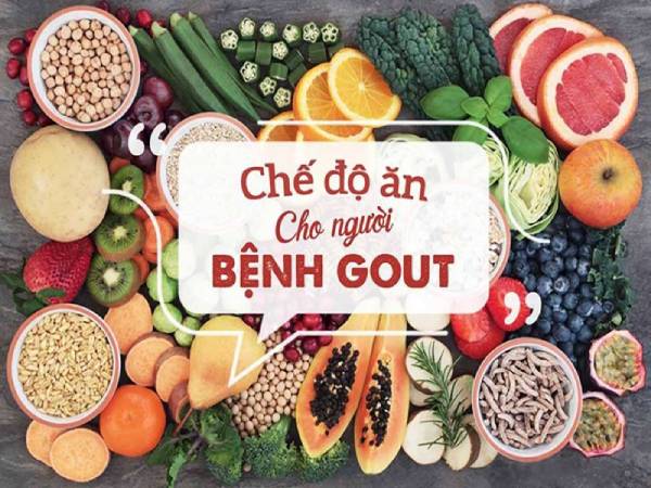 bệnh gout nên ăn gì