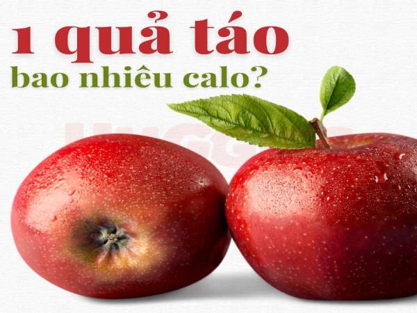 Một quả táo chứa bao nhiêu calo