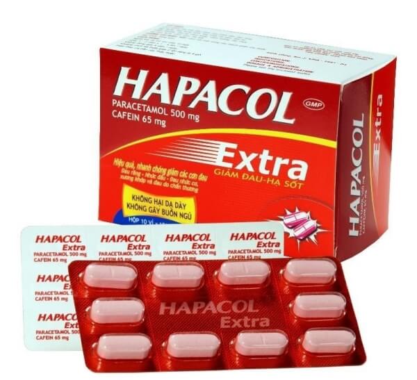  Dùng thuốc hạ sốt (Paracetamol, Ibuprofen)