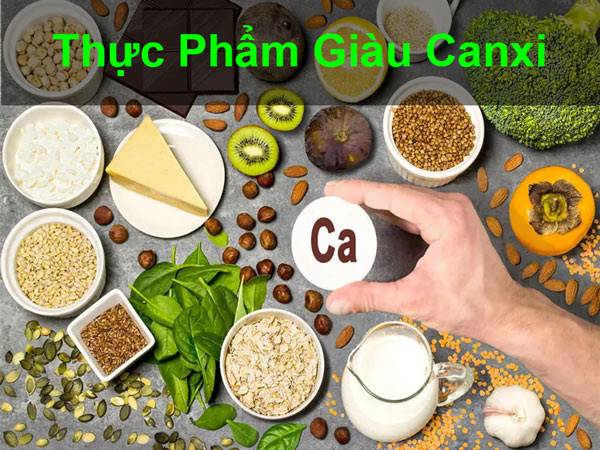 thực phẩm giàu canxi