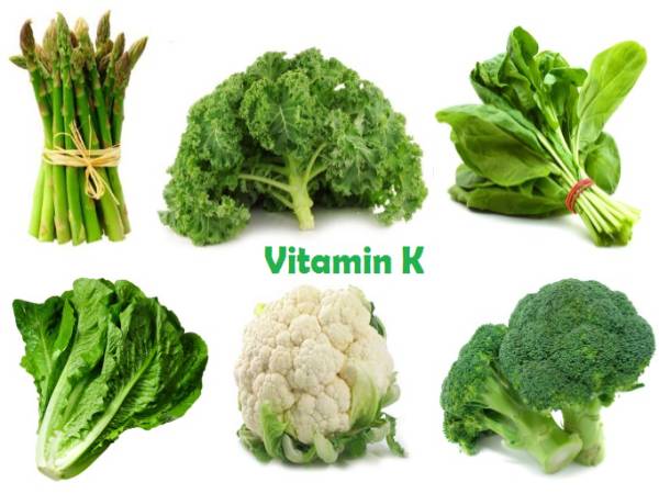 thực phẩm giàu vitamin k