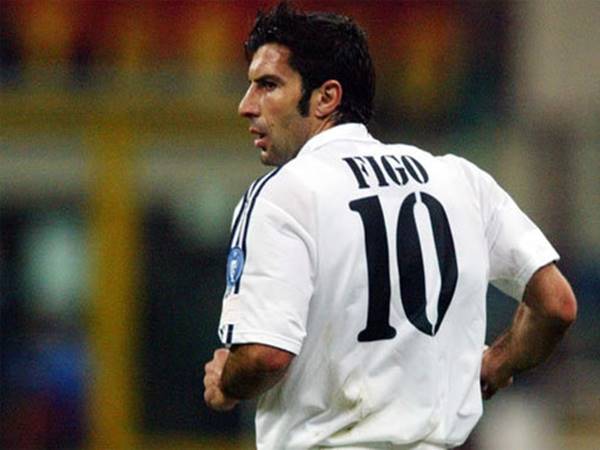 Số áo Figo khi thi đấu tại Real Madrid