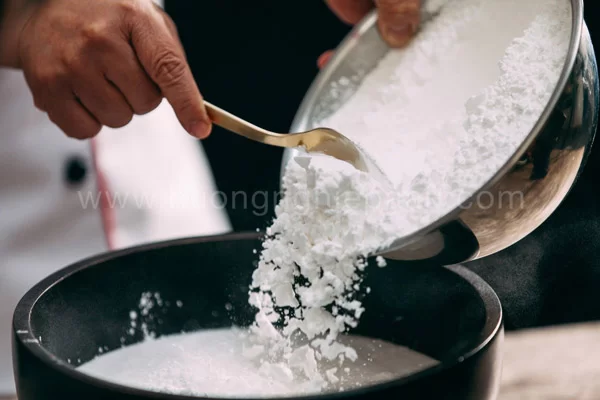 Bánh béo làm từ bột gạo